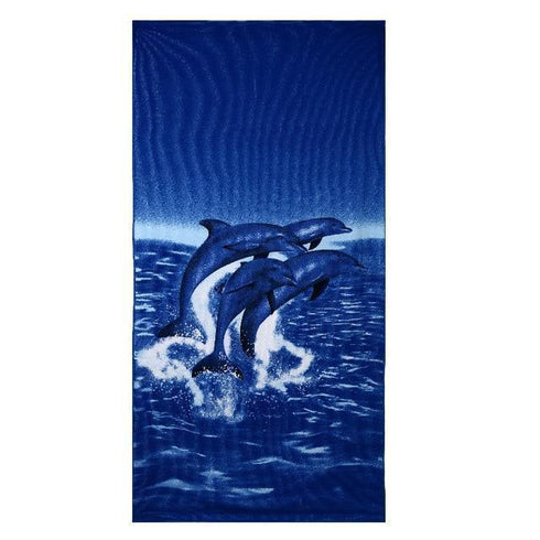 Summer Microfiber Printed Beach Towels, Various Designs